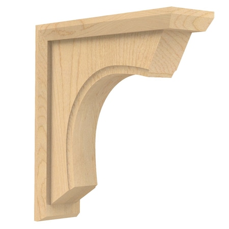 Small Classic Revival Corbel - Red Oak